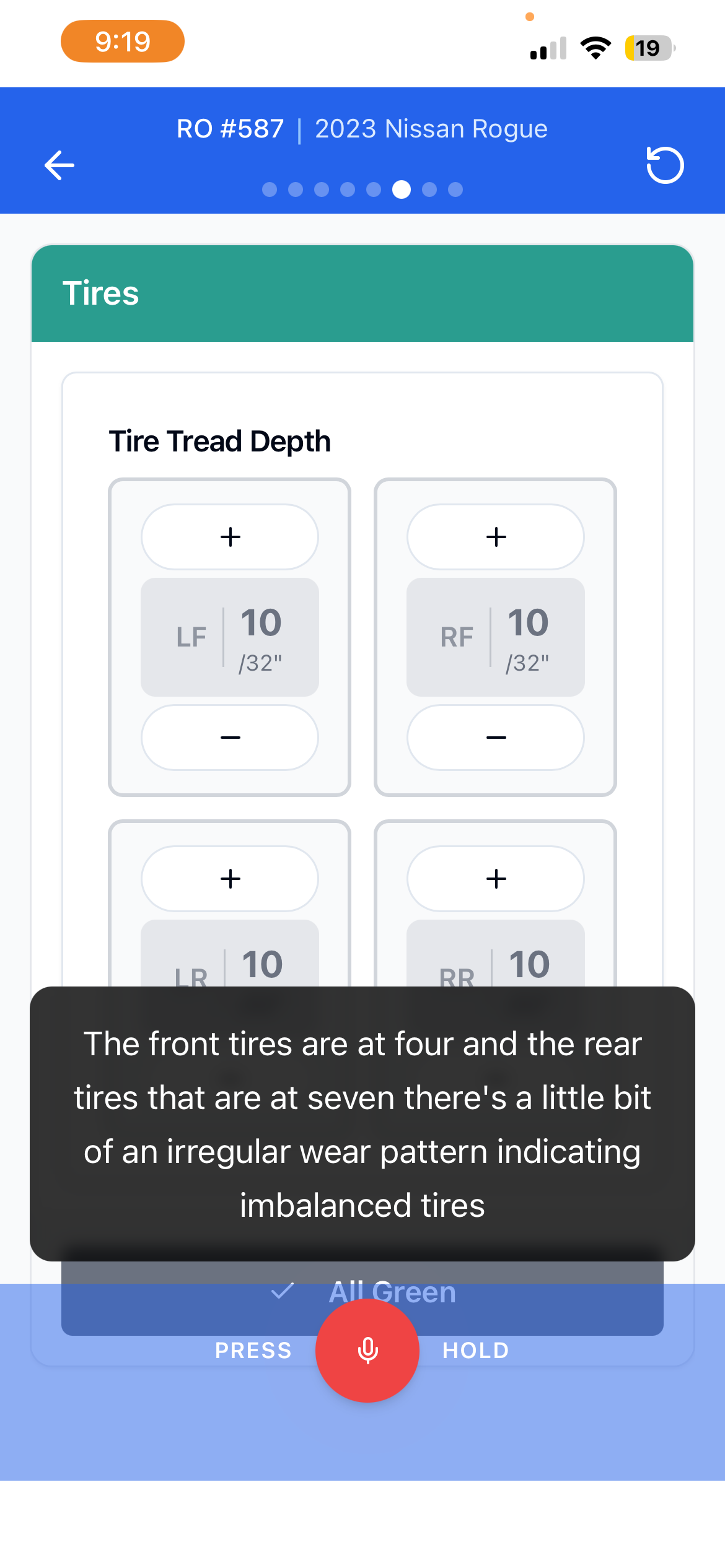 MPI with voice notes